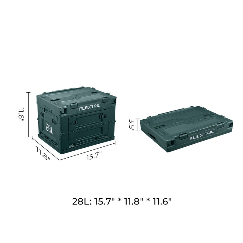 CAMPING STORAGE BOX - Large Capacity Foldable Outdoor Storage Box